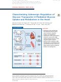 Cover page: Characterizing Adrenergic Regulation of Glucose Transporter 4-Mediated Glucose Uptake and Metabolism in the Heart