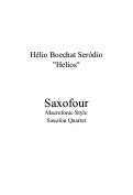Cover page: Saxofour