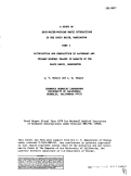 Cover page: A STUDY OF ROCK-WATER-NUCLEAR WASTE INTERACTIONS IN THE PASCO BASIN, WASHINGTON -- Part: Distribution and Composition of Secondary and Primary Mineral Phases in Basalts of the Pasco Basin, Washington