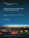 Cover page: Consumer Impacts of A Clean Energy Transition: Energy Efficiency