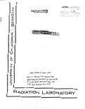 Cover page: High Energy Proton Spallation -- Fission of Uranium