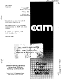 Cover page: THE EFFECT OF Cu6Sn5 WHISKER PRECIPITATES IN BULK 60Sn-40Pb SOLDER