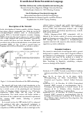 Cover page: Event-Related Brain Potentials in Language