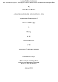 Cover page: Losing Faith in Civilization: The German Occupation of Congress Poland and the Crisis of Multinational Imperialism