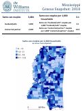 Cover page of Mississippi Census Snapshot: 2010