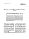 Cover page: Fibronectin in Immune Responses in Organ Transplant Recipients