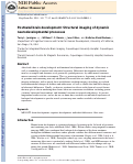 Cover page: Chapter 5 Postnatal brain development Structural imaging of dynamic neurodevelopmental processes