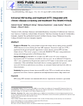 Cover page: Universal HIV Testing and Treatment (UTT) Integrated with Chronic Disease Screening and Treatment: the SEARCH study