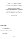 Cover page: Restorative Justice in Higher Education: A Case Study of Program Implementation and Sustainability