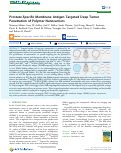 Cover page: Prostate-Specific Membrane Antigen Targeted Deep Tumor Penetration of Polymer Nanocarriers