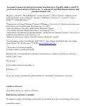 Cover page: Extended Treatment Duration of Artemether‐Lumefantrine in Ugandan Children with HIV on Efavirenz‐Based Antiretroviral Therapy: A Randomized Controlled Pharmacokinetic and Pharmacodynamic Trial