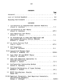 Cover page: COMPUTATIONAL METHODS FOR MOLEUCLAR STRUCTURE DETERMINATION: THEORY AND TECHNIQUE