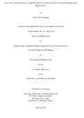 Cover page: Stochastic Optimization: Complexity-Based Analysis and Development Engineering Applications