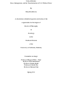 Cover page: Critical Divides: Race, Immigration, and the Transformation of U.S. Welfare Policy