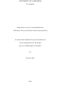 Cover page: Using Monte Carlo Normal Distributions to Evaluate Structural Models with Nonnormal Data