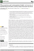 Cover page: Chrononutrition and Cardiometabolic Health: An Overview of Epidemiological Evidence and Key Future Research Directions.