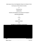 Cover page: African American tobacco control organizations taking action: Building the tobacco control capacity of African American communities