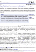 Cover page: Bispecific VH/Fab antibodies targeting neutralizing and non-neutralizing Spike epitopes demonstrate enhanced potency against SARS-CoV-2