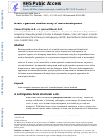 Cover page: Brain Organoids and the Study of Neurodevelopment