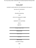 Cover page: The Long-Latency Reflex: A Biomarker for Functional Impairment Following Stroke