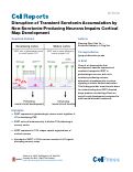 Cover page: Disruption of Transient Serotonin Accumulation by Non-Serotonin-Producing Neurons Impairs Cortical Map Development