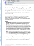 Cover page: Sleep restriction impairs maximal jump performance and joint coordination in elite athletes