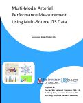 Cover page: Multi-Modal Arterial Performance Measurement Using Multi-Source ITS Data