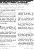 Cover page: Andersen–Tawil syndrome: Report of 3 novel mutations and high risk of symptomatic cardiac involvement