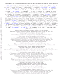 Cover page: Constraints on ΛCDM extensions from the SPT-3G 2018 EE and TE power spectra