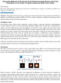 Cover page: Alternative Methods of Producing Donut-Shaped Intensity Beams with Fixed Polarization in the Study of Laguerre-Gaussian Mode Laser Heater