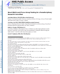 Cover page: Novel (Multilevel) Focus Group Training for a Transdisciplinary Research Consortium