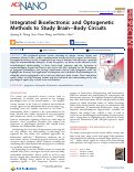 Cover page: Integrated Bioelectronic and Optogenetic Methods to Study Brain-Body Circuits.