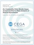 Cover page: Do Commodity Price Shocks Cause Armed Conflict? A Meta-Analysis of Natural Experiments