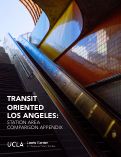 Cover page: Transit Oriented Los Angeles: Station Area Comparison Appendix