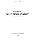 Cover page: Der Tod, das ist die kühle Nacht