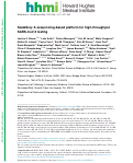 Cover page: Massively scaled-up testing for SARS-CoV-2 RNA via next-generation sequencing of pooled and barcoded nasal and saliva samples.