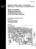 Cover page: IBECS: An integrated building environmental communications system--It's not your father's network