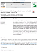 Cover page: How attractive is it to use the internet while commuting? A work-attitude-based segmentation of Northern California commuters