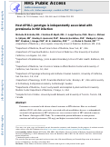 Cover page: Host APOL1 genotype is independently associated with proteinuria in HIV infection