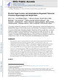 Cover page: Blunted Vagal Cocaine- and Amphetamine-Regulated Transcript Promotes Hyperphagia and Weight Gain