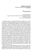 Cover page: Presentazione