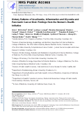 Cover page: Dietary Patterns of Insulinemia, Inflammation and Glycemia, and Pancreatic Cancer Risk: Findings from the Women's Health Initiative