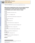Cover page: National Bone Health Alliance Bone Turnover Marker Project: current practices and the need for US harmonization, standardization, and common reference ranges
