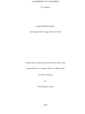 Cover page: Legalized Displacement: Analyzing Eviction Apparatuses in Brazil