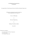 Cover page: Learning Robust Visual-Semantic Retrieval Models with Limited Supervision