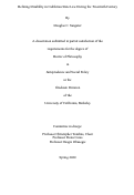 Cover page: Defining Disability in California State Law During the Twentieth Century