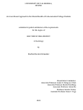 Cover page: An Asset-Based Approach to the Mental Health of Undocumented College Students