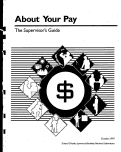Cover page: About Your Pay, the Supervisor's Guide