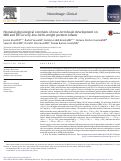 Cover page: Neonatal physiological correlates of near-term brain development on MRI and DTI in very-low-birth-weight preterm infants.