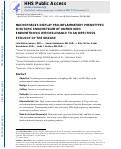 Cover page: Macrophages display proinflammatory phenotypes in the eutopic endometrium of women with endometriosis with relevance to an infectious etiology of the disease